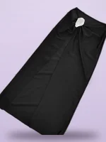 Black Overskirt