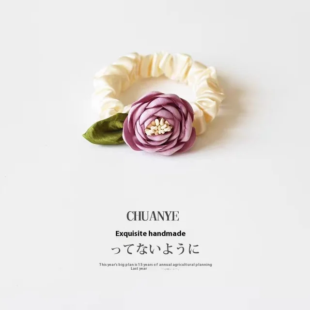 Rose Hair Band Exquisite Refined Grace Purple Rose - Shop at LoveMi