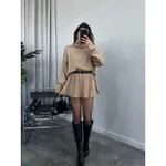 Apricot High Collar