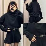 Black High Collar