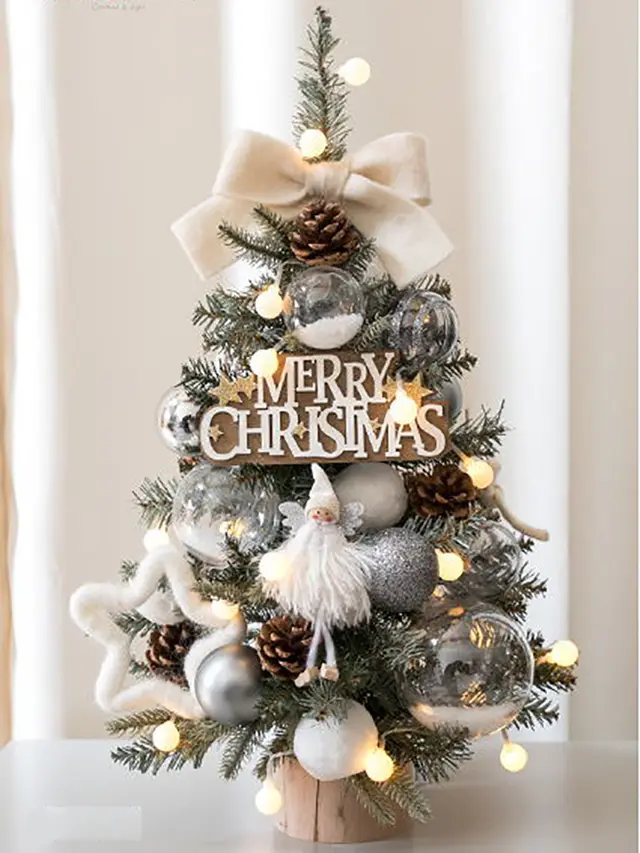 Desktop With Lights Diy Decoration Ins Decoration New Christmas Star Angel 45Cm - Shop at LoveMi