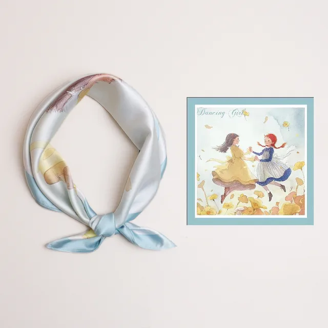 Trendy Women's All match Fashionable High grade Square Scarf Friendship - Shop at LoveMi