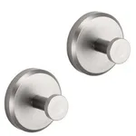 2*Silver Polished Brushed