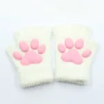 Gloves White One Pair