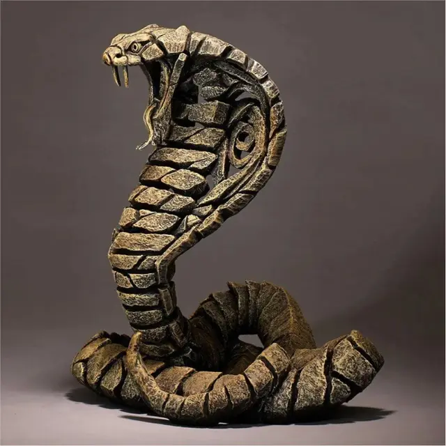 Eye catching Contemporary Animal Sculpture Home Decoration Snake - Shop at LoveMi