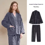 Dark Gray V Neck Cardigan