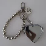 Heart Shape Mirror Pendant