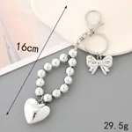 Love Heart Bow Tie Pendant