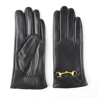 Winter Women's Warm Leather Gloves 030 Style M - Shop at LoveMi