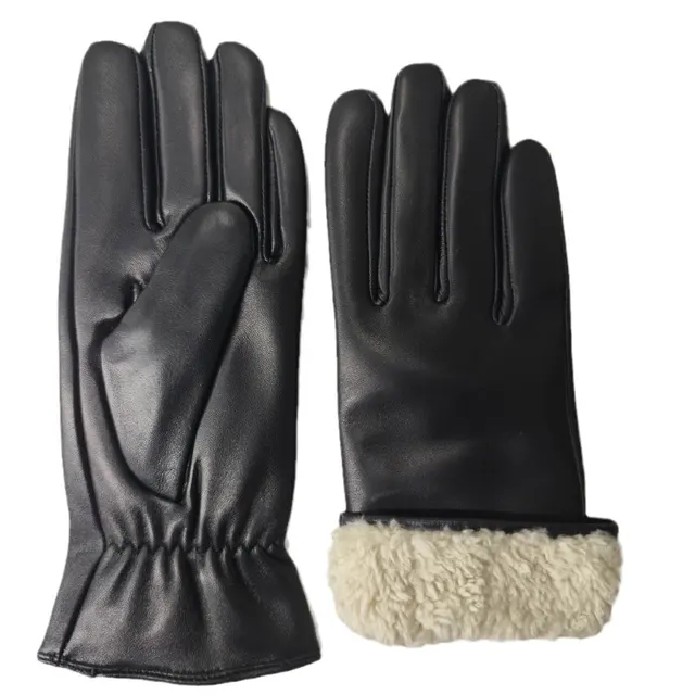 Winter Women's Warm Leather Gloves European Version K103 - Shop at LoveMi