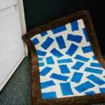 Blue White Brown