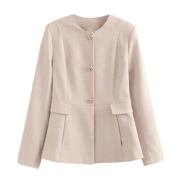 Flip Trim Slim Suit Jacket Straight leg Pants White Top - Shop at LoveMi