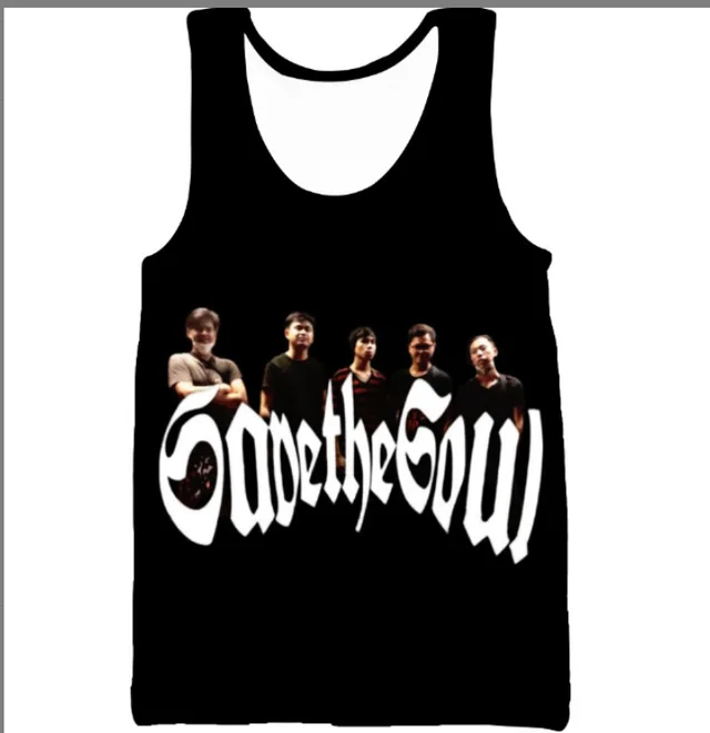 Digital Printing Men's Casual Breathable Short sleeved Vest Bb10667Gc - Shop at LoveMi