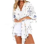 Medium To Long Loose Casual Shirt - Cf106-2Xl