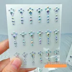 Comes With Sticky Pearl Stick-on Crystals Transparent Photo Shoot - 20 Glow Meteor
