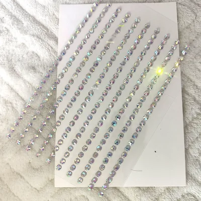 Comes With Sticky Pearl Stick on Crystals Transparent Photo Shoot 38 Dream Color Rhinestone - Shop at LoveMi