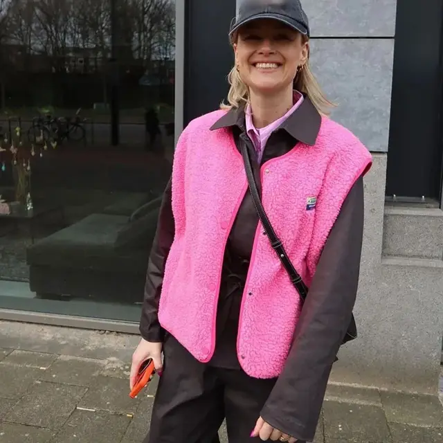New Autumn Clothing Women's Vest Elegant Pink - Shop at LoveMi