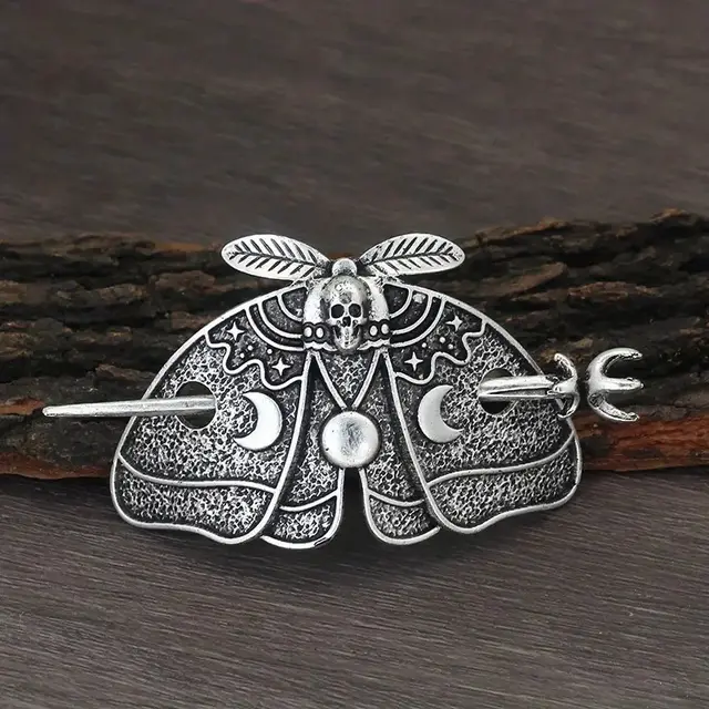 Female Viking Barrettes Animal Alloy Crescent Cloud 01Style - Shop at LoveMi