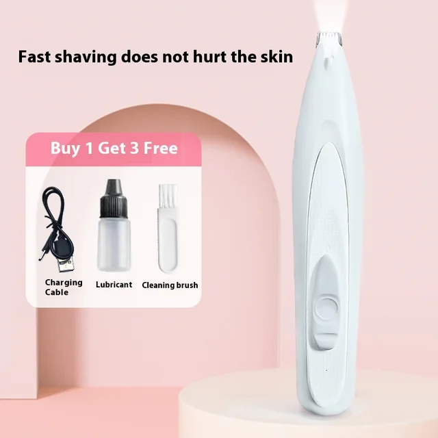 Pet Shaver Special Electric Nail Grinding Machine Mute Rechargeable White - Shop at LoveMi
