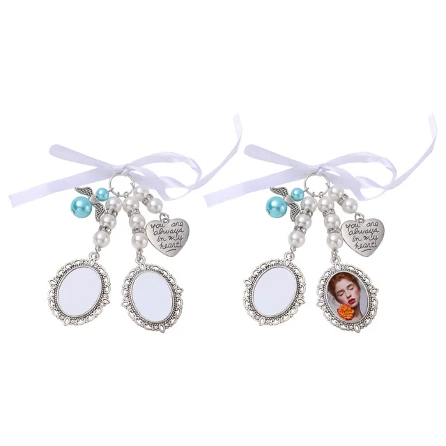 Printed Lace Brooch Flower Pendant Blank Metal Graduation Season Pin 3 Style - Shop at LoveMi