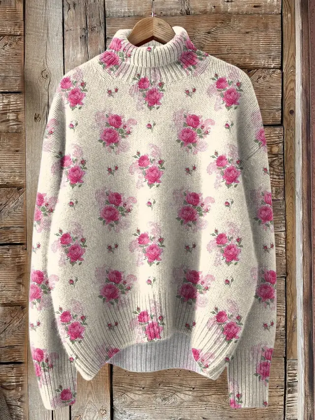 Fashion Personalized Ladies Loose Sweater Top Style 7 - Shop at LoveMi