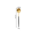 Black Gold Tea Spoon