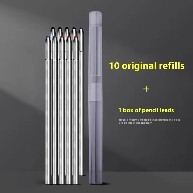 Multi functional Four color One Black Technology Gravity Induction Ballpoint Pen Press Type Original Replacement Refill - Shop at LoveMi