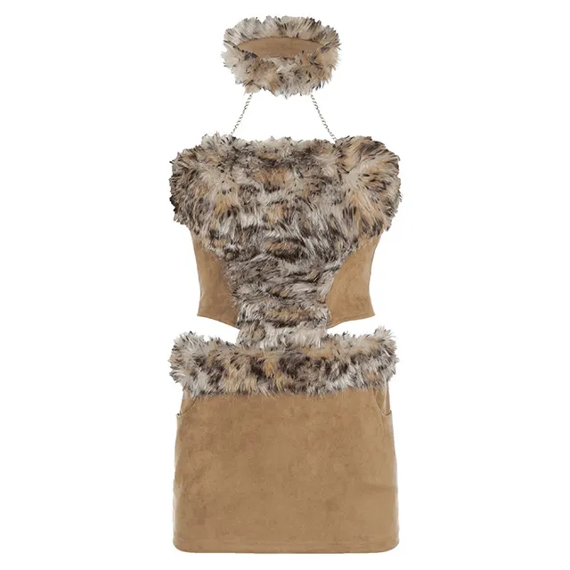 Fashion Sexy Leopard Print Tube Top Suit - Shop at LoveMi