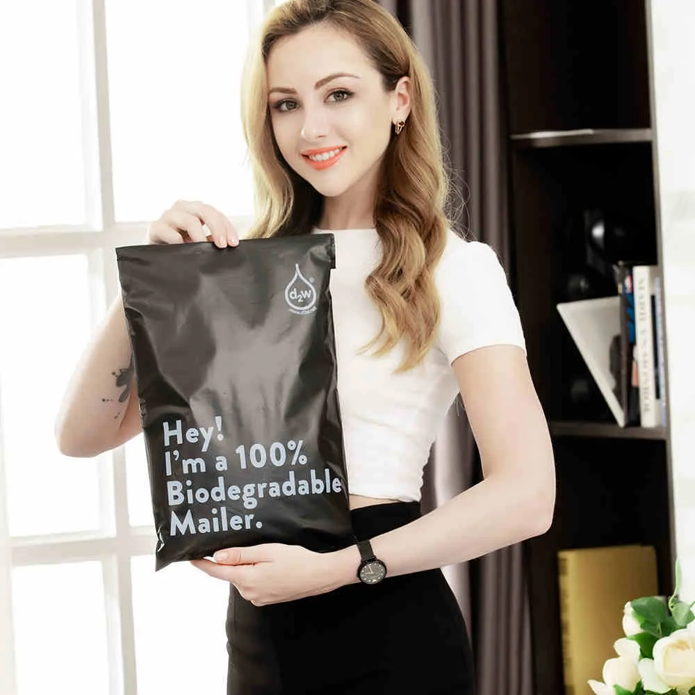 Eco friendly Courier Bags Biodegradable Courier Bags 30×40Cm 10Pcs - Shop at LoveMi