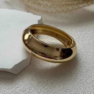 New Marbling Acrylic Bracelet Gold 1182 - Shop at LoveMi