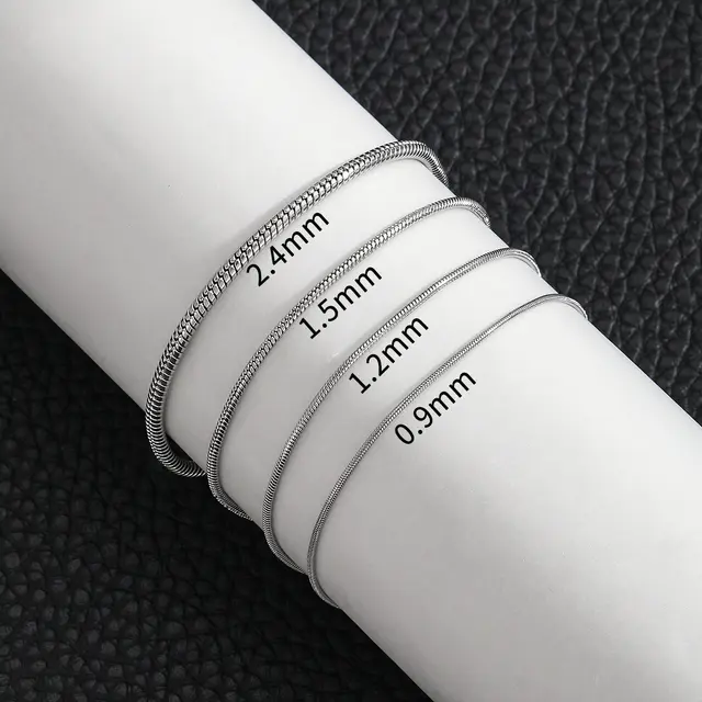 Niche Design Snake Bones Chain Titanium Steel Bracelet For Women Silver - Shop at LoveMi
