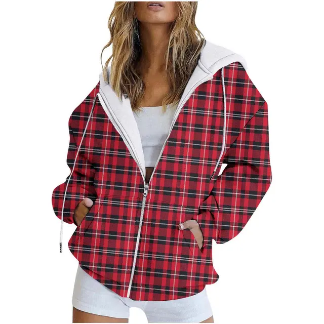 Digital Printing Urban Casual Round Neck Zipper Sweater Wy03Pl17 - Shop at LoveMi