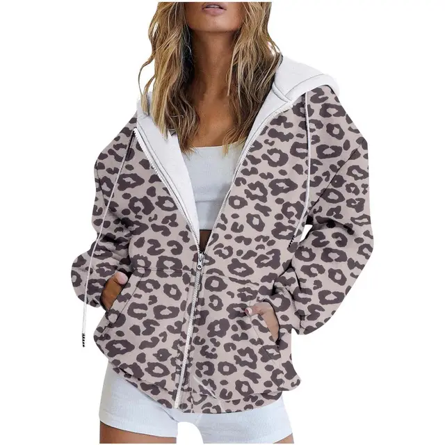 Digital Printing Urban Casual Round Neck Zipper Sweater Wy03Pl20 - Shop at LoveMi