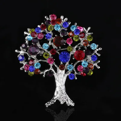 Gypsophila tree of life corsage Silver - Shop at LoveMi