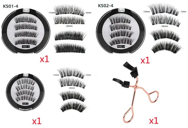 Handmade Magnet False eyelashes Set11 - Shop at LoveMi