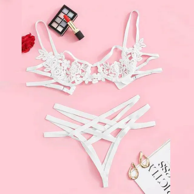 Sexy lingerie three point suit White - Shop at LoveMi