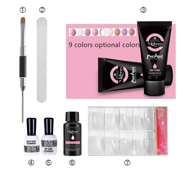 Nail extension gel set 05E - Shop at LoveMi