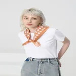 Polka dot scarf - Orange