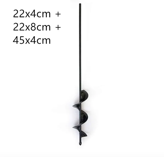 Spiral Drill Bit Garden Twist Drill 3Pcs Set - Shop at LoveMi
