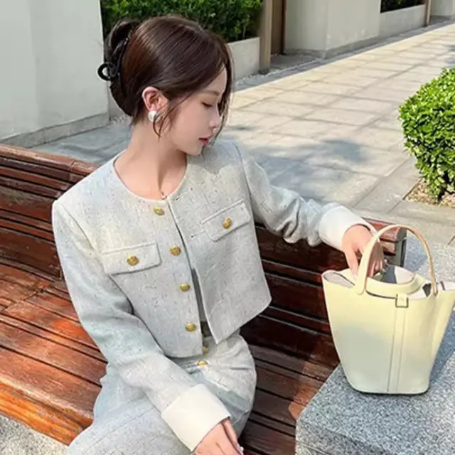New Early Autumn Set Slimming French Style Temperament Two piece Set Top - Shop at LoveMi