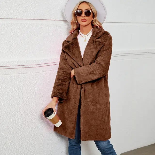 Fashion Casual Set Bow Tie Velvet Long Shirt Coffee - Shop at LoveMi