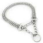 Stainless Steel 304 Explosion-proof Small And Medium Size Pet Collar - Steel Color - View 1