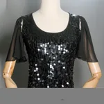 Black Sewing Free Silk Yarn