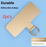 Champagne Gold 2Pcs