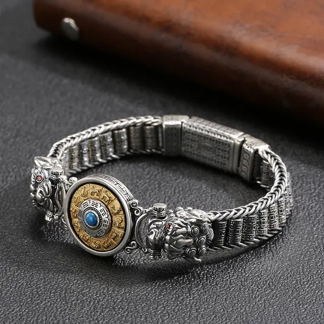 Men's New Retro Fashion Bracelet 18Cm - Shop at LoveMi
