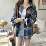 Gray And Blue Plaid