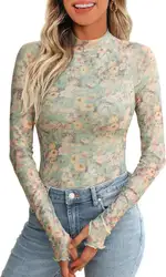 Light Green Floral