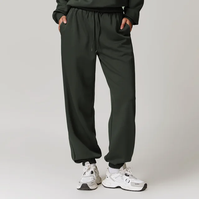 Zechuang Spring New High Waist Casual Pants Moss Gray - Shop at LoveMi