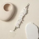 White Silver Buckle