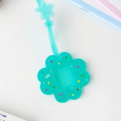 Card Holder ID Photo Photo Mini Truck Soft Rubber Rope Four Leaves Including Rope - Shop at LoveMi